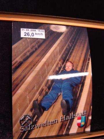 Chris on miners' slide