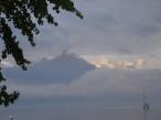 View across lake Thun